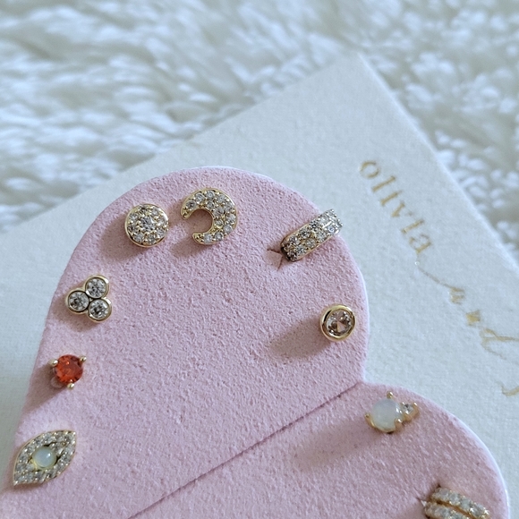 Olivia and Jackson Multi Earring Set - Picture 4 of 15